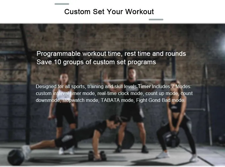 programmed gym wall timer